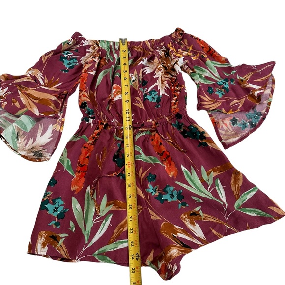 Express Tropical Romper size XS - Picture 6 of 15